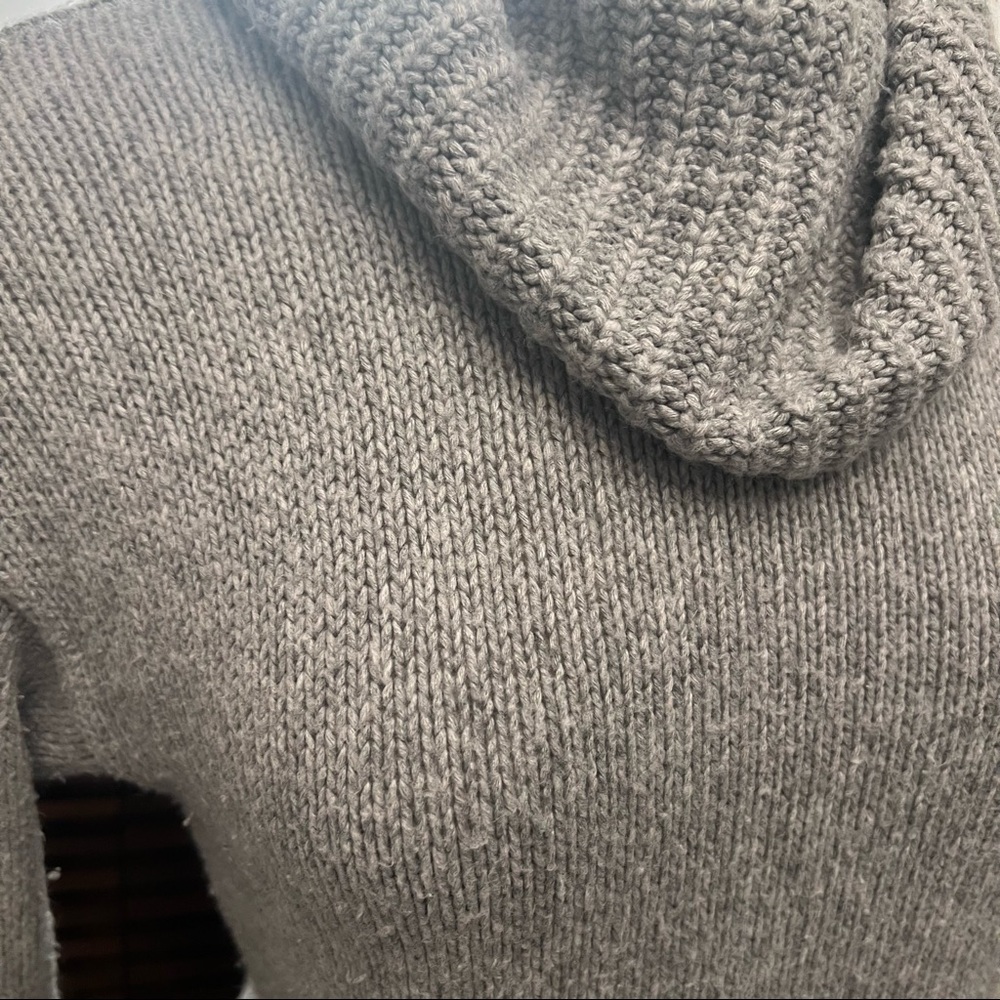 Gray Turtle Neck Sweater - image 3